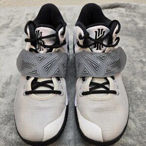 Nike Zoom Kyrie Flytrap Basketball High Shoes Mens 9.5 White NBA BQ3060-103